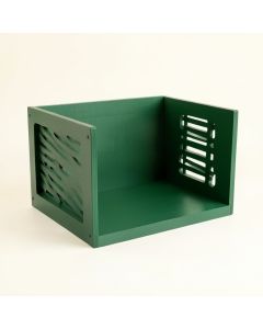 Lake Bend Empty Furniture-Style Pet Crate - Green (synthetic illustration; no displayed measurements)