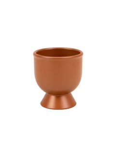 River Branch Empty Candle Holder - Terracotta (synthetic illustration; no displayed measurements)