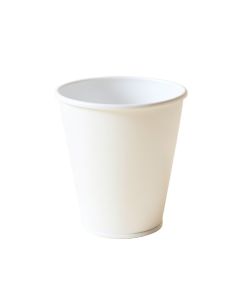 Olive Branch Empty Planter - White