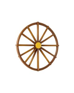 Emilie Ship Wheel Sculpture Wall Décor