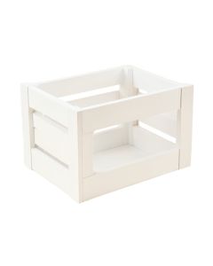 Meadow Branch Empty Furniture-Style Pet Crate - White