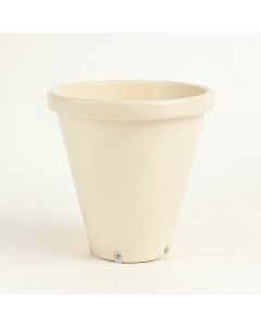 Vale Bridge Empty Railing Planter With Integral Brackets - Ivory (synthetic illustration; no displayed measurements)