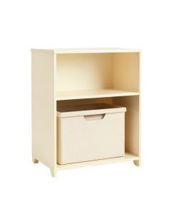 Dawn Crest Freestanding Pull-Out Hamper Cabinet - Cream
