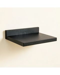 Fern Canyon Wall-Mounted Cat Perch - Black (synthetic illustration; no displayed measurements)