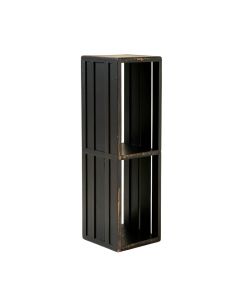 Bay Bluff Narrow Cubby Tower - Black