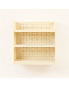 Laurel Branch Empty Wall-Mounted Tool Organizer Panel - Ivory (synthetic illustration; no displayed measurements)