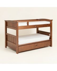 Benders Over Bunk Bed With Trundle (synthetic illustration; no displayed measurements)