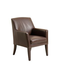Aerith Leather Upholstered Dining Chair (synthetic illustration; no displayed measurements)