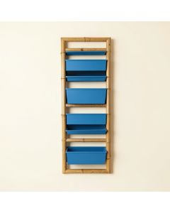 Sage Bend Empty Vertical Garden Frame - Blue (synthetic illustration; no displayed measurements)