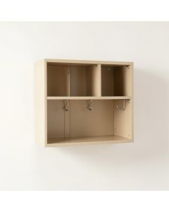 Ash Dell Wall-Mounted Entryway Organizer Shelf - Beige (synthetic illustration; no displayed measurements)