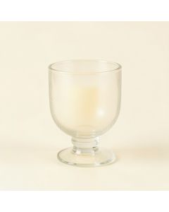 Summit Crest Empty Candle Holder - Ivory (synthetic illustration; no displayed measurements)