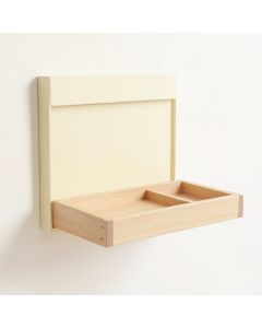 Stone Canyon Empty Wall-Mounted Tool Organizer Panel - Cream (synthetic illustration; no displayed measurements)