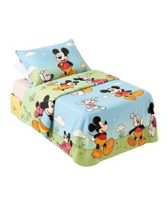 Disney Amazing Mickey Mouse 3 Piece Crib Bedding Set (synthetic illustration; no displayed measurements)