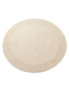 Cliff Bend Round Area Rug - Beige