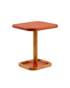 Cedar Crest Compact Balcony Table - Terracotta (synthetic illustration; no displayed measurements)