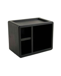 Fern Arc Low Toy Storage Unit - Black