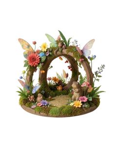 Vokolida Enchanted 5 Piece Fairy Garden Set