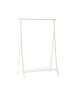 Cove Bluff Empty Garment Rack - White (synthetic illustration; no displayed measurements)