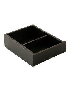 Pine Bend Empty Pantry Drawer Organizer Insert - Black (synthetic illustration; no displayed measurements)