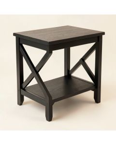 Cedar Canyon Side Table - Black (synthetic illustration; no displayed measurements)
