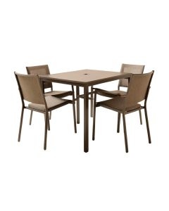 Roclincourt 5 Piece Bistro Set