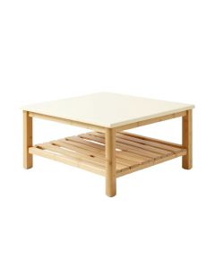 Oak Crossing Coffee Table - Cream (synthetic illustration; no displayed measurements)