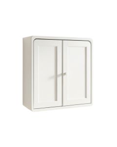 Laurel Crossing Wall-Mounted Entry Cabinet - White