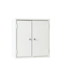 Pine Branch Wall-Mounted Entry Cabinet - White