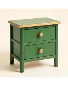 Glen Falls Nightstand - Green (synthetic illustration; no displayed measurements)
