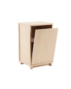 Cove Brook Freestanding Pull-Out Hamper Cabinet - Beige (synthetic illustration; no displayed measurements)