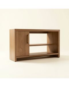 Swanger 45.3 '' Solid Wood Console Table (synthetic illustration; no displayed measurements)