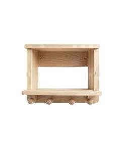 Cove Edge Wall-Mounted Entryway Organizer Shelf - Beige