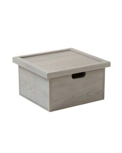 Clay Bend Low Toy Storage Unit - Gray