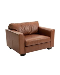 Krehbiel 72 '' Faux Leather Flared Arm Sofa (synthetic illustration; no displayed measurements)