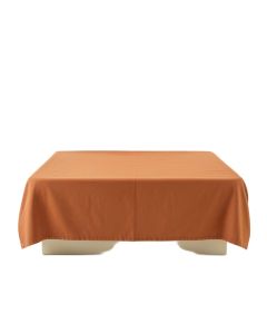Oak Branch Flat Bed Sheet - Terracotta