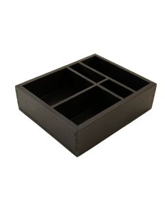 Vale Bluff Empty Pantry Drawer Organizer Insert - Black