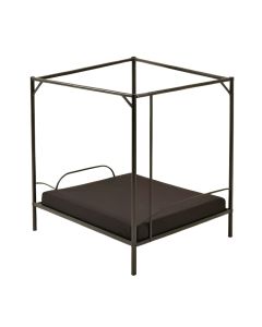 Low Profile Storage Four Poster Bed