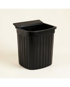 Stone Arc Closed Garden Compost Bin - Black (synthetic illustration; no displayed measurements)