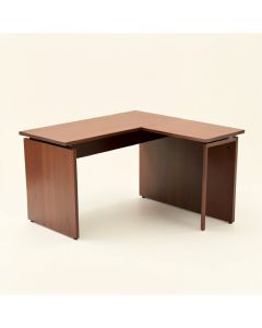 Enmanuel L-Shape Executive Desk (synthetic illustration; no displayed measurements)