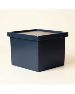 Birch Dell Closed Outdoor Storage Box - Navy (synthetic illustration; no displayed measurements)