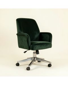 Biergh Velvet Task Chair (synthetic illustration; no displayed measurements)