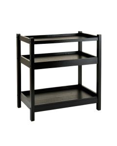 Meadow Bend Empty Countertop Canister Rack - Black (synthetic illustration; no displayed measurements)