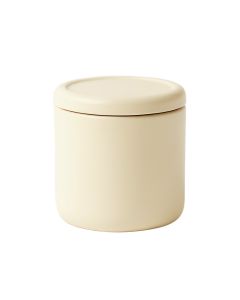 Ridge Bluff Storage Canister With Lid - Cream
