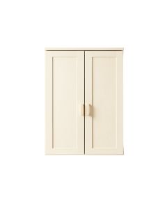 Aspen Bend Wall-Mounted Laundry Cabinet - Ivory