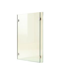 Platinum Linea 34 '' W X 72 '' H Screen Frameless Fixed Glass Panel With Clear Max Technology