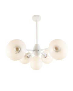 Lyra 6-Light Unique / Statement Globe Chandelier (synthetic illustration; no displayed measurements)