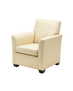 Stacking Arm Chair In Champagne (synthetic illustration; no displayed measurements)