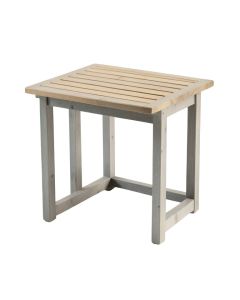 Flint Bend Compact Balcony Table - Gray