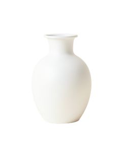 Shore Arc Empty Decorative Vase - White