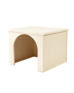 River Bridge Empty Furniture-Style Litter Enclosure - Ivory